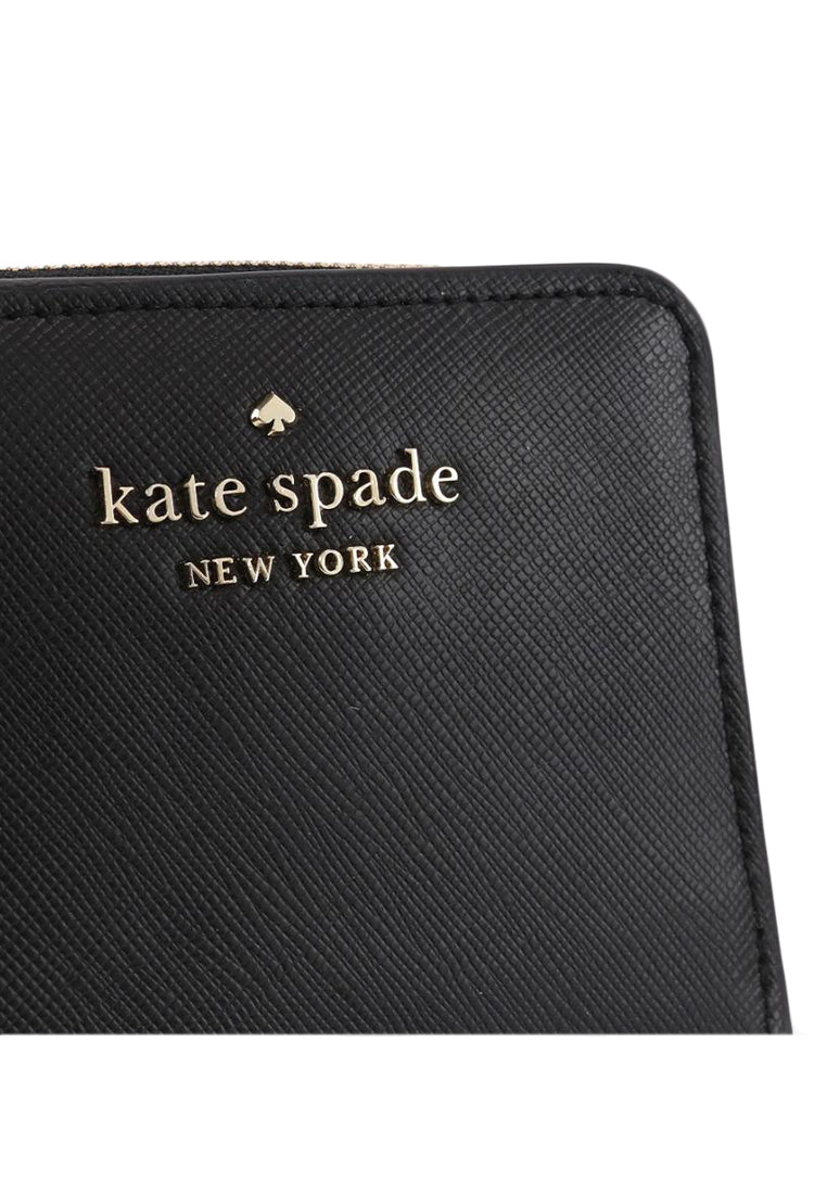 Kate Spade Staci Small Zip Around Wallet - Black