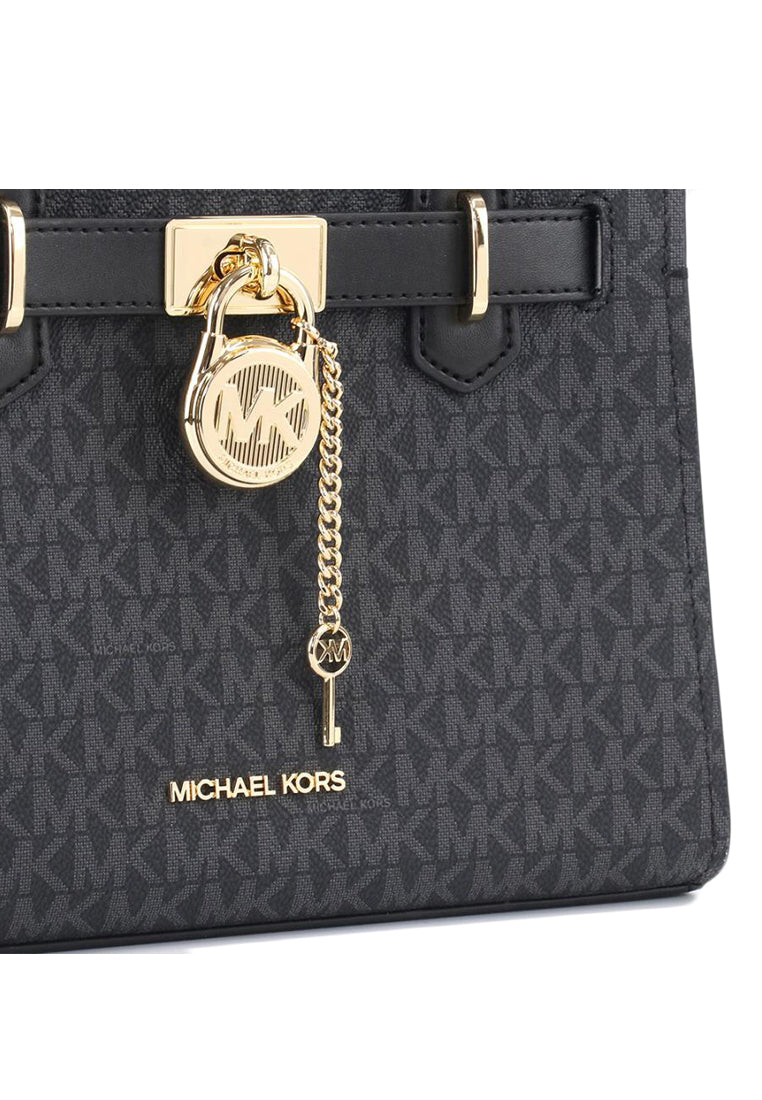 Michael Kors Hamilton Small Satchel - Black