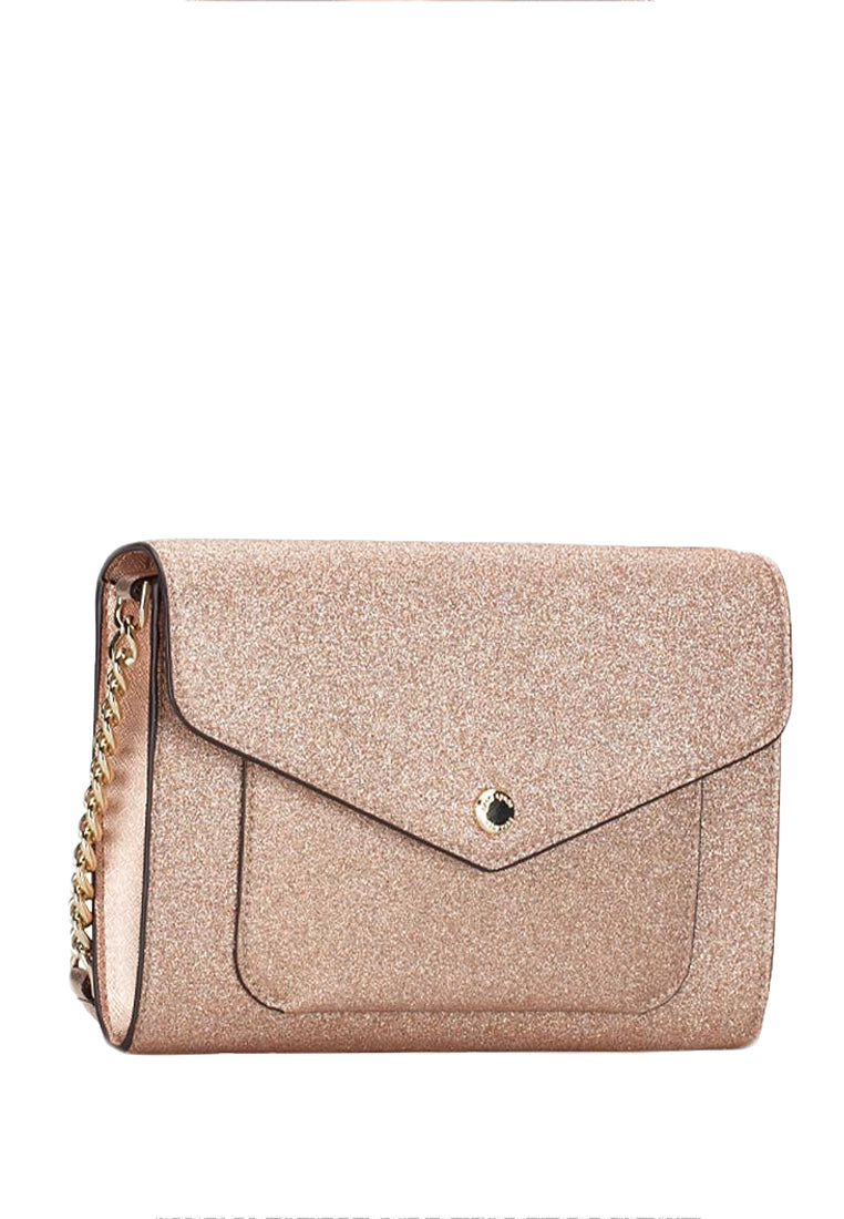 Kate Spade Tinsel Flap Crossbody - Rose Gold