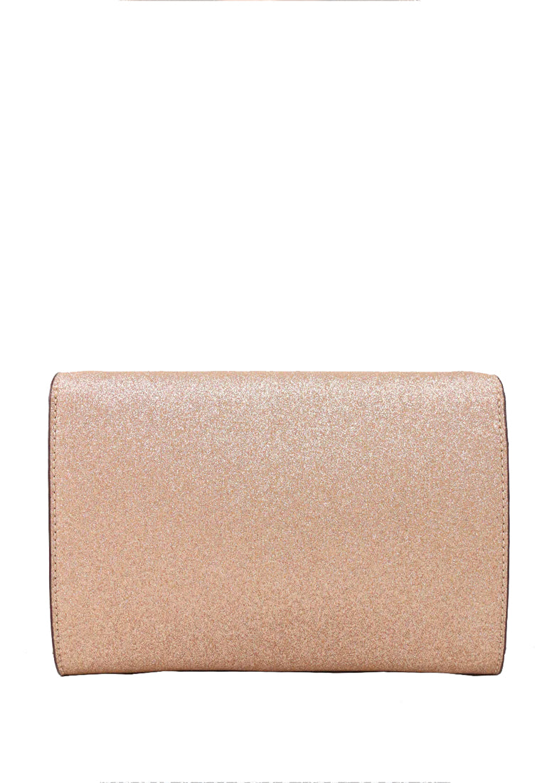 Kate Spade Tinsel Flap Crossbody - Rose Gold