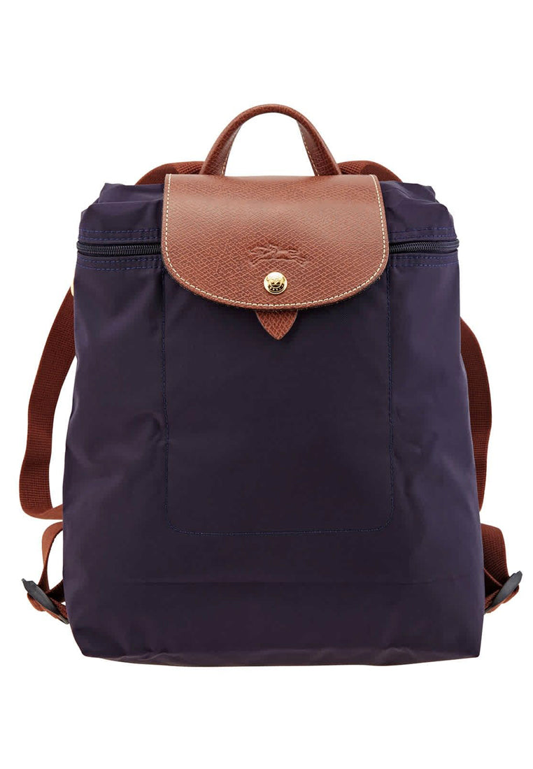 Longchamp Le Pliage Backpack Dark Purple