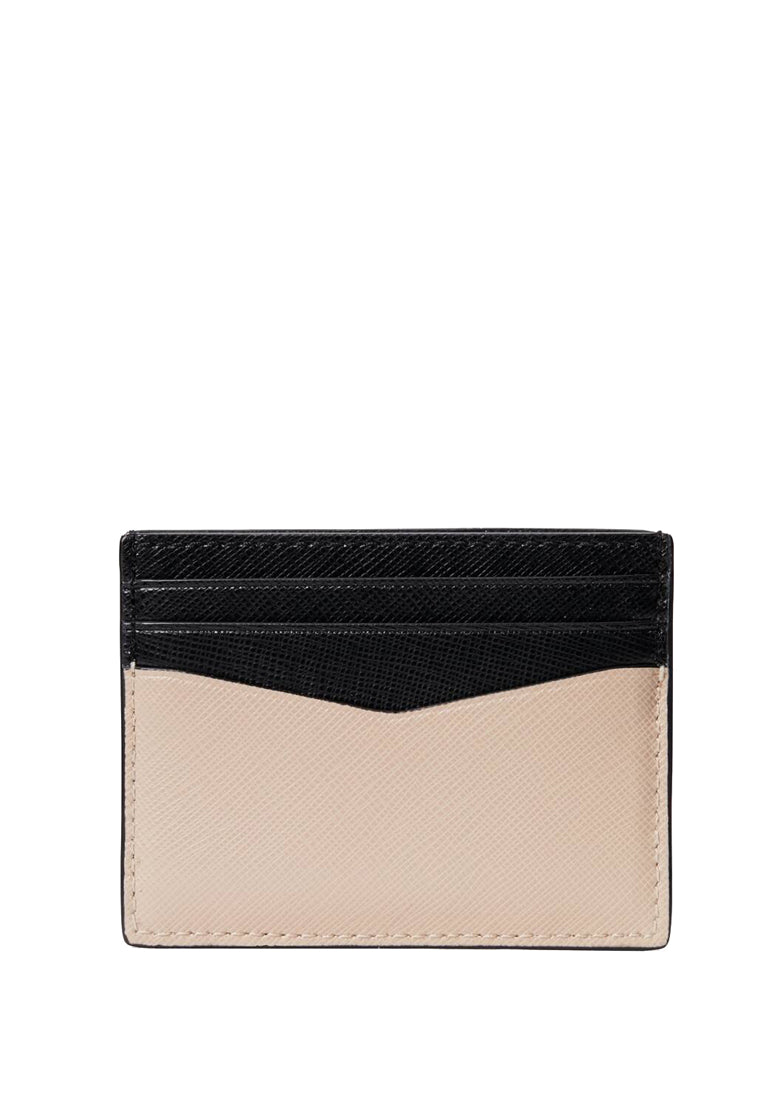 Kate Spade Staci Small Slim Card Holder - Warm Beige