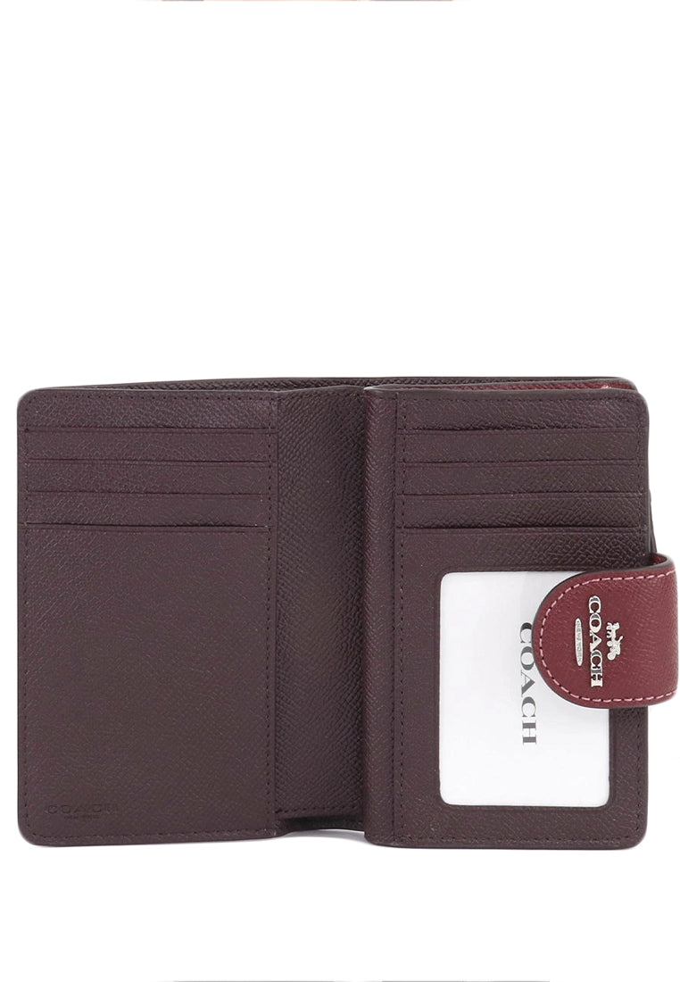 Coach Medium Corner Zip Wallet - Wine