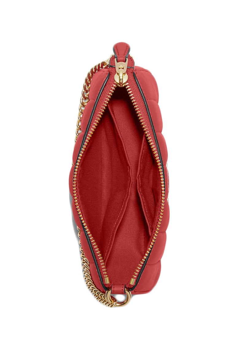 Coach Nolita 19 With Chain With Linear Quilting - Apple Red