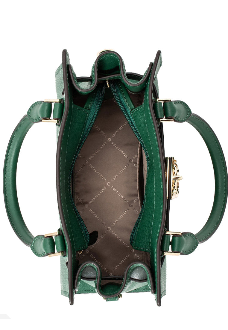 Michael Kors Hamilton Medium Satchel - Green