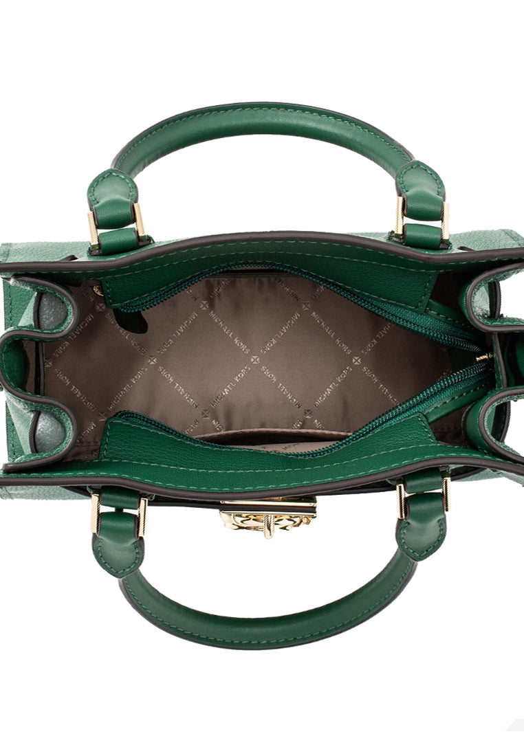 Michael Kors Hamilton Medium Satchel - Green