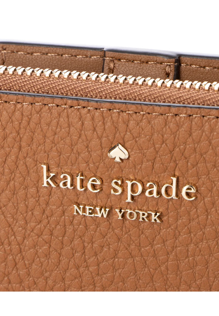 Kate Spade Leila Small Slim Bifold Wallet - Brown