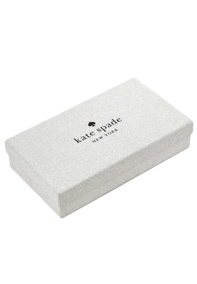 Kate Spade Tinsel Boxed Large Slim Card Holder - Black