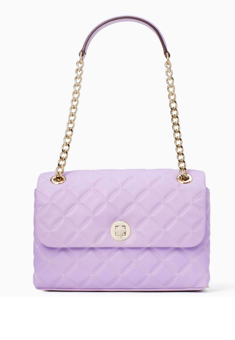 Kate Spade Natalia Medium Flap Shoulder Bag - Lilac Frost