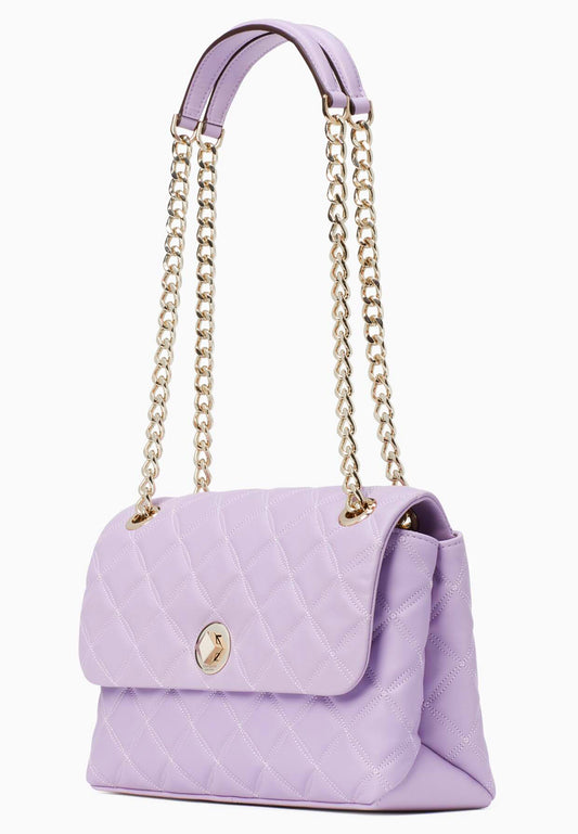 Kate Spade Natalia Medium Flap Shoulder Bag - Lilac Frost