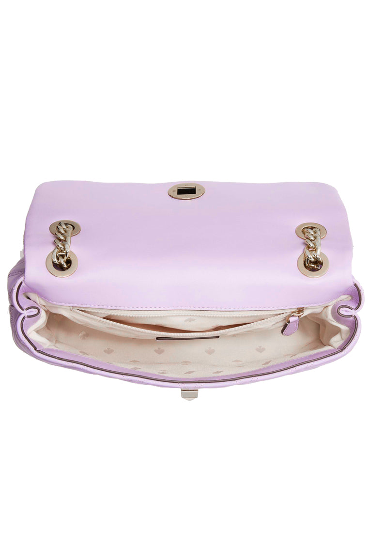 Kate Spade Natalia Medium Flap Shoulder Bag - Lilac Frost