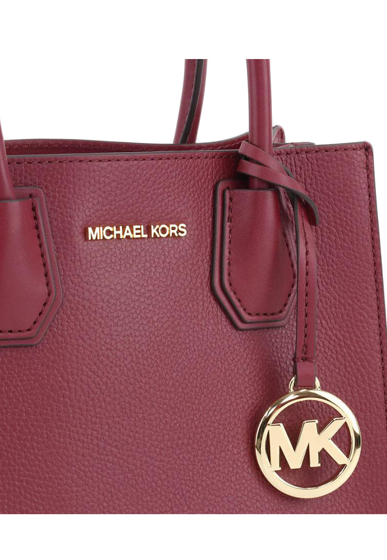 Michael Kors Mercer Medium Messenger Crossbody Bag - Mulberry