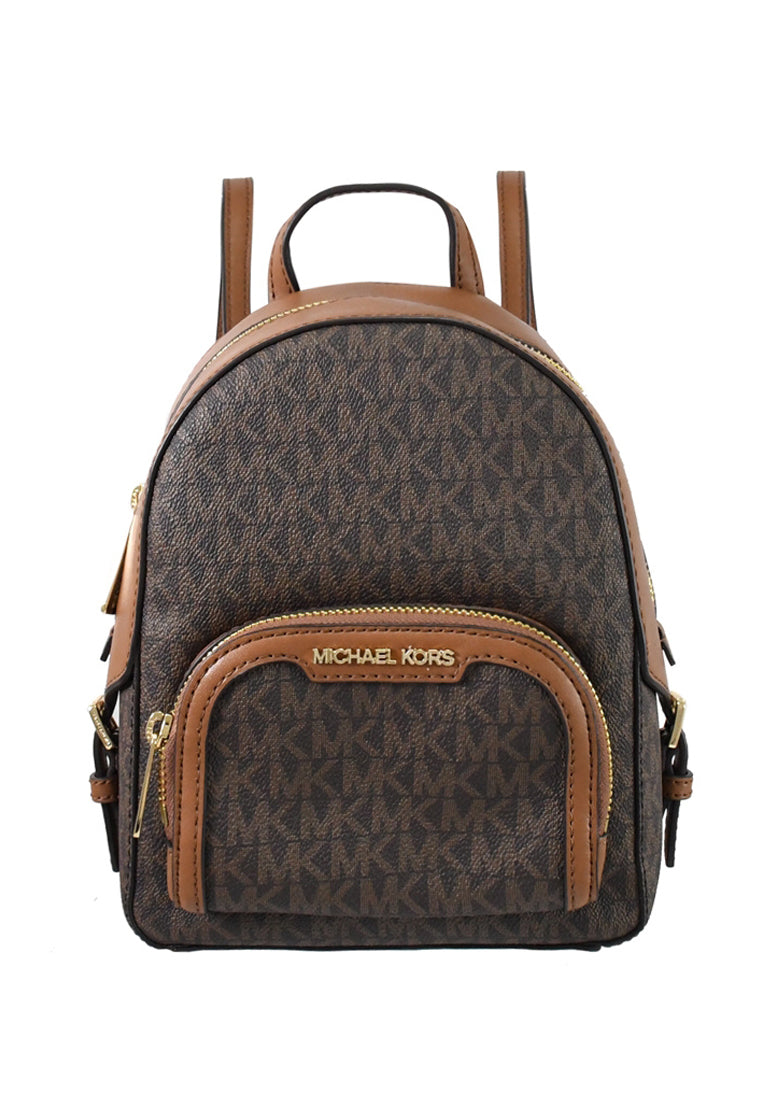 Michael Kors Signature Jaycee Mini Backpack - Brown