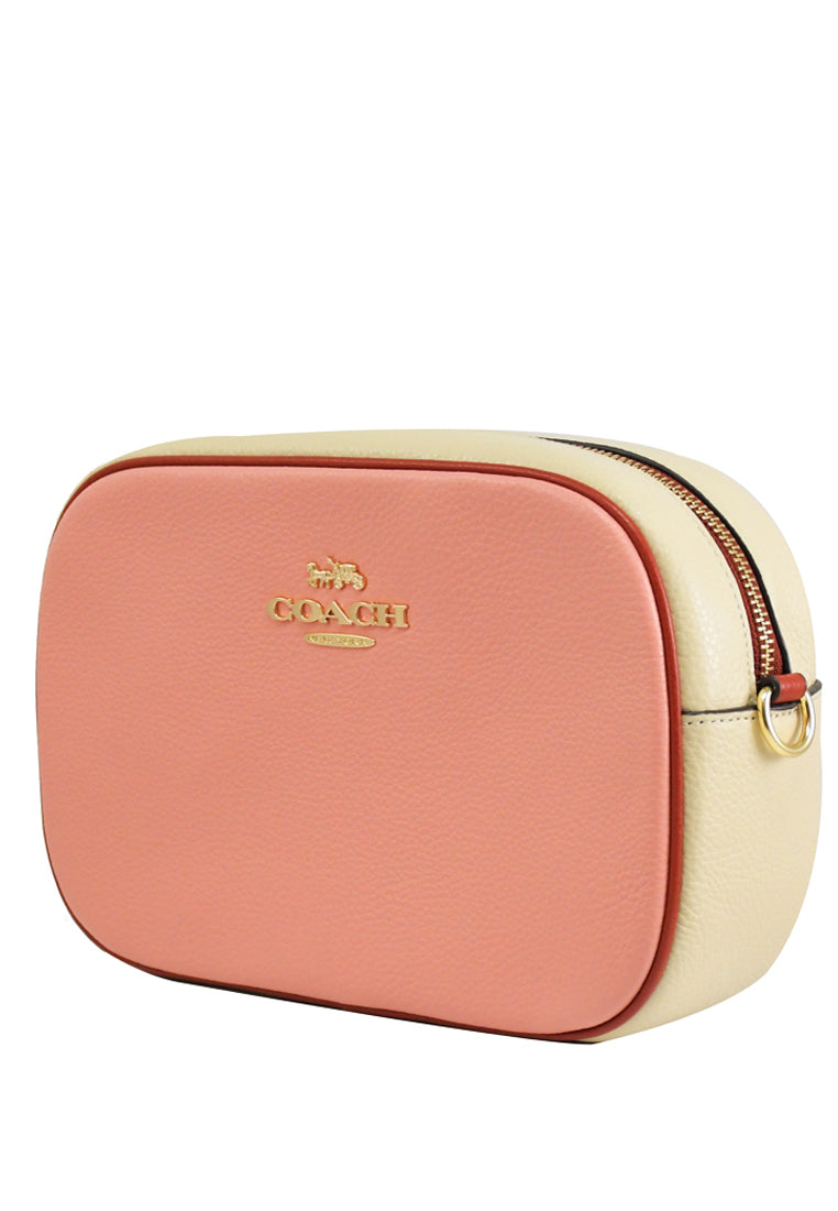 Coach Jamie Camera Bag In Colorblock - Candy Pink/Multi