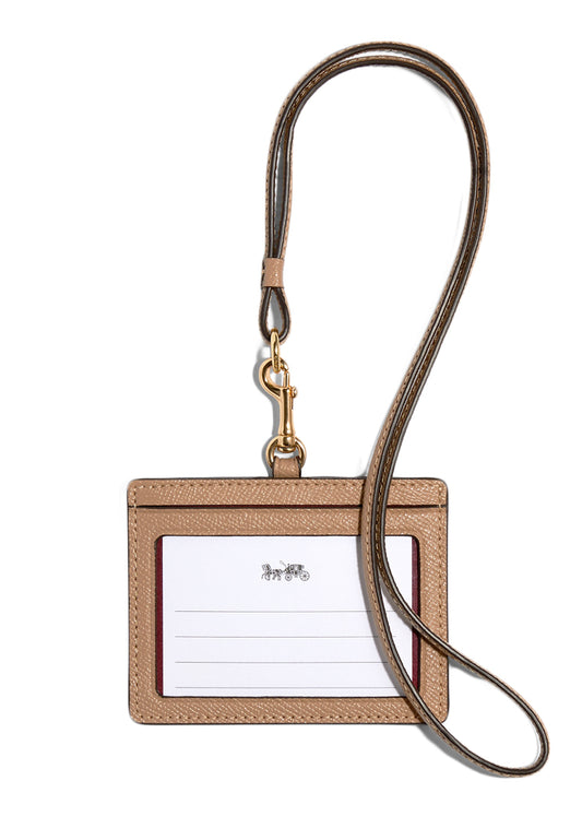 Coach ID Lanyard - Beige