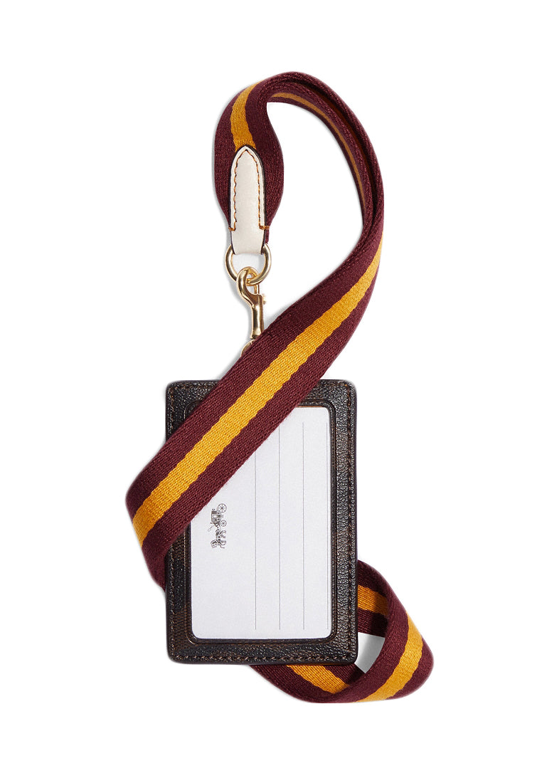 Coach ID Lanyard - Brown