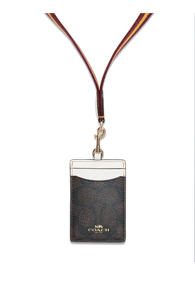 Coach ID Lanyard - Brown