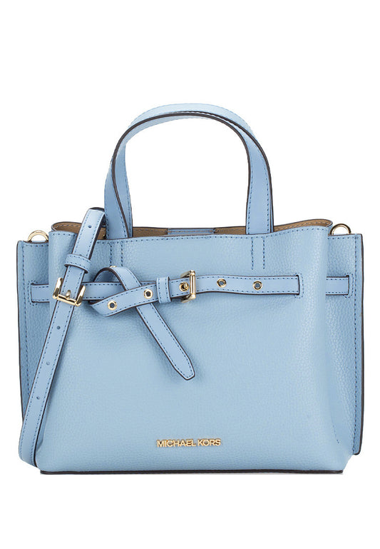 Michael Kors Emilia Small Satchel - Pale Blue