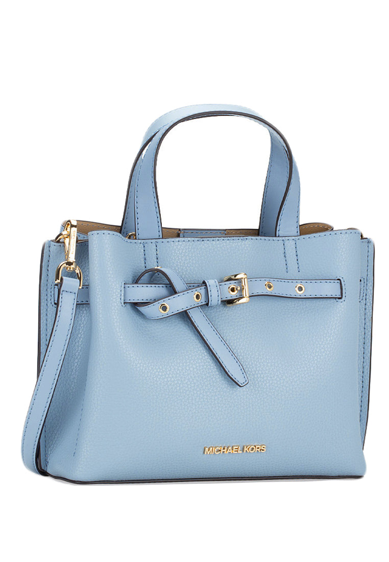 Michael Kors Emilia Small Satchel - Pale Blue