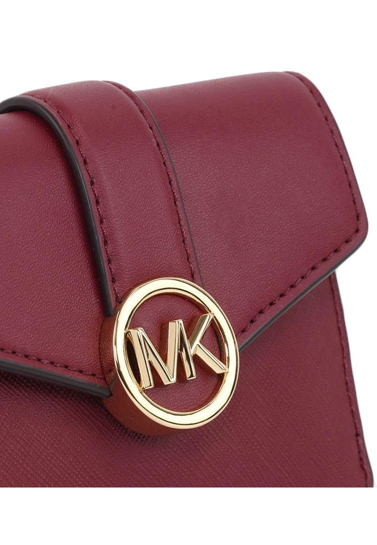 Michael Kors Carmen Medium Bifold Wallet - Mulberry