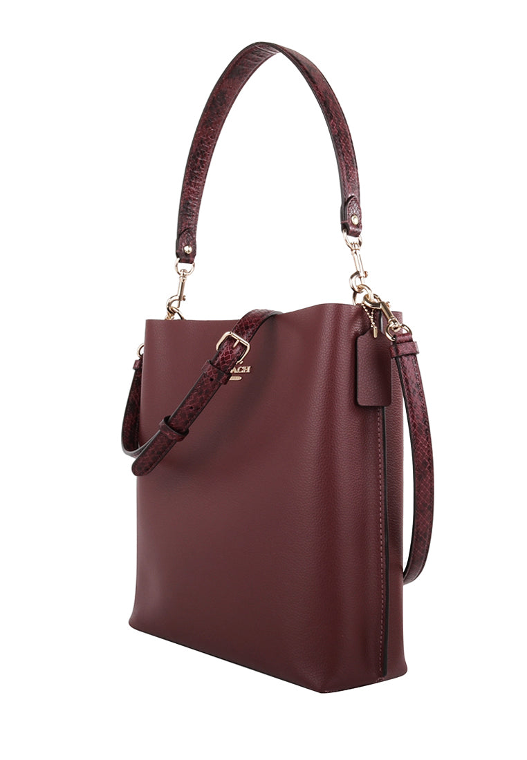 Coach Mollie Bucket Bag - Wine