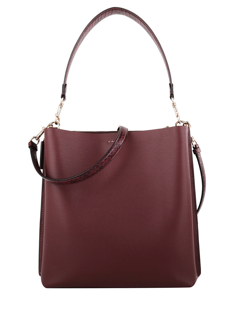 Coach Mollie Bucket Bag - Wine