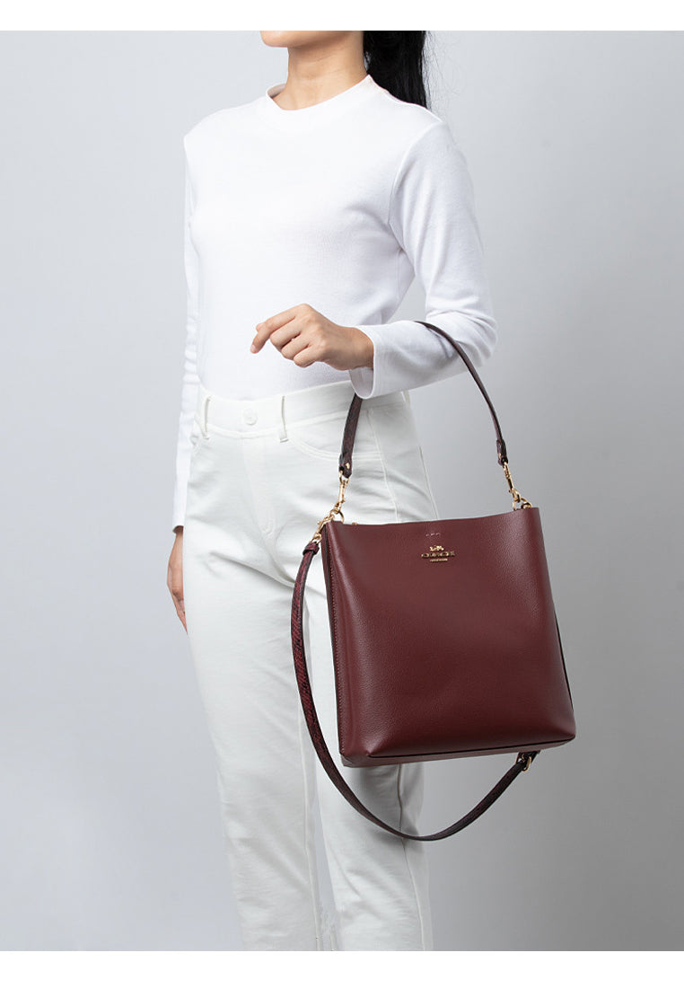 Coach Mollie Bucket Bag - Wine