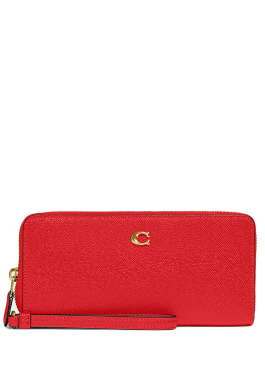 Coach Continental Wallet - Red