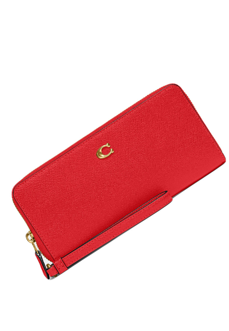 Coach Continental Wallet - Red