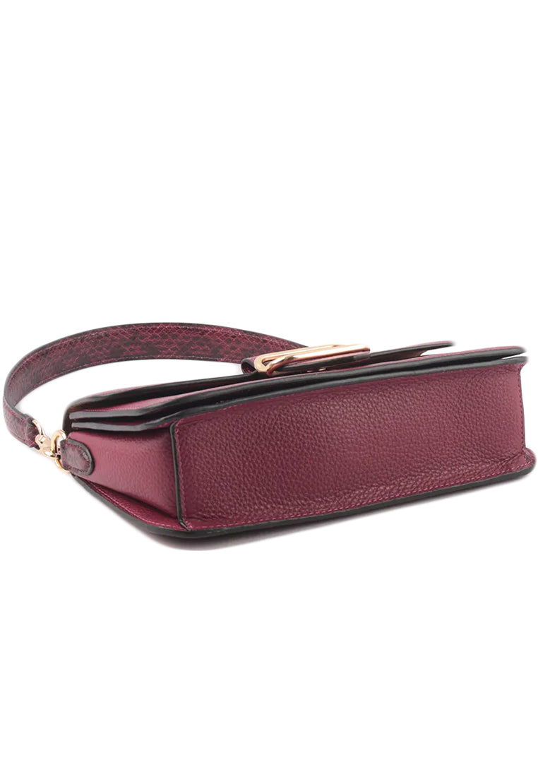 Coach Morgan Shoulder Bag - Black Cherry