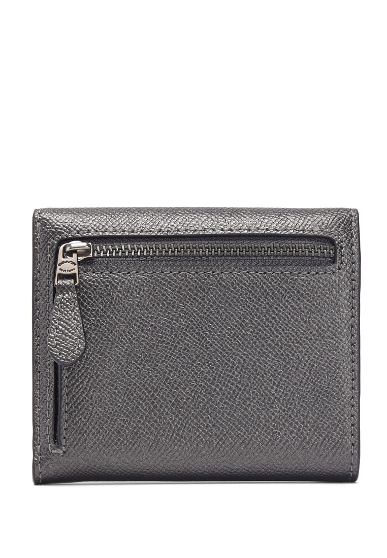 Coach Wyn Small Wallet - Gunmetal