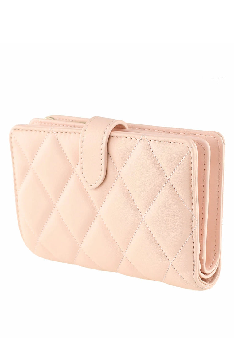 Kate Spade Carey Medium Compartment Bifold Wallet - Conch Pink