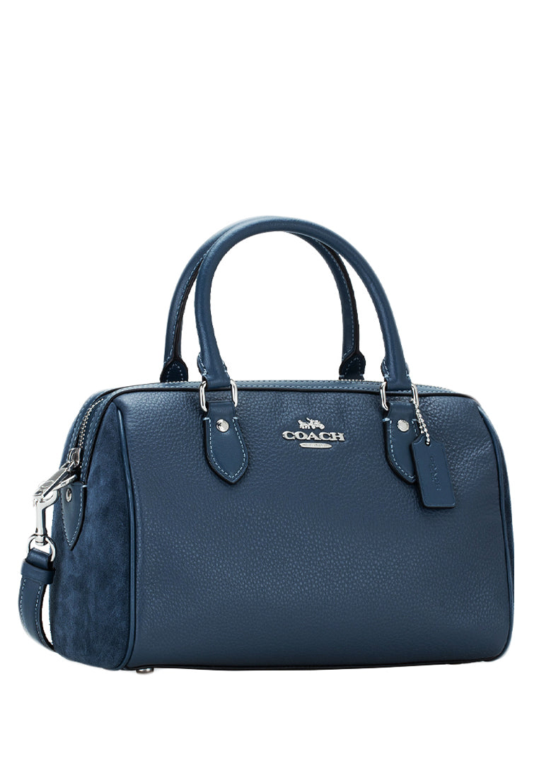 Coach Rowan Satchel - Denim