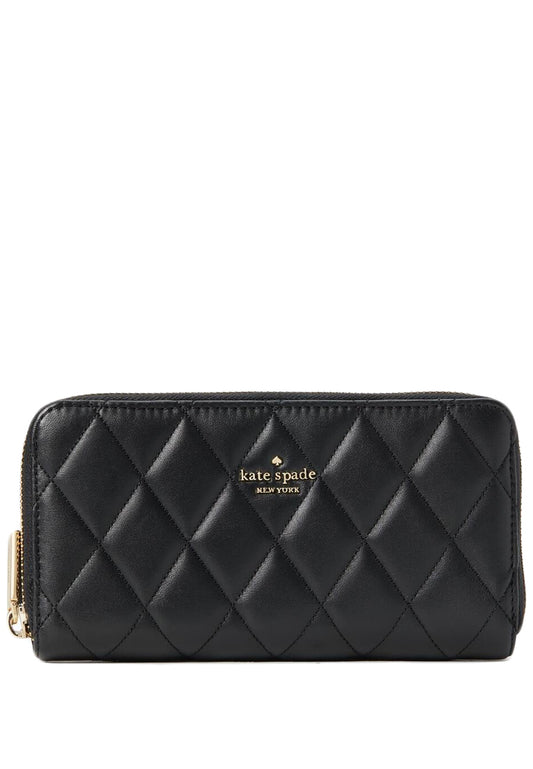 Kate Spade Carey Large Continental Wallet - Black