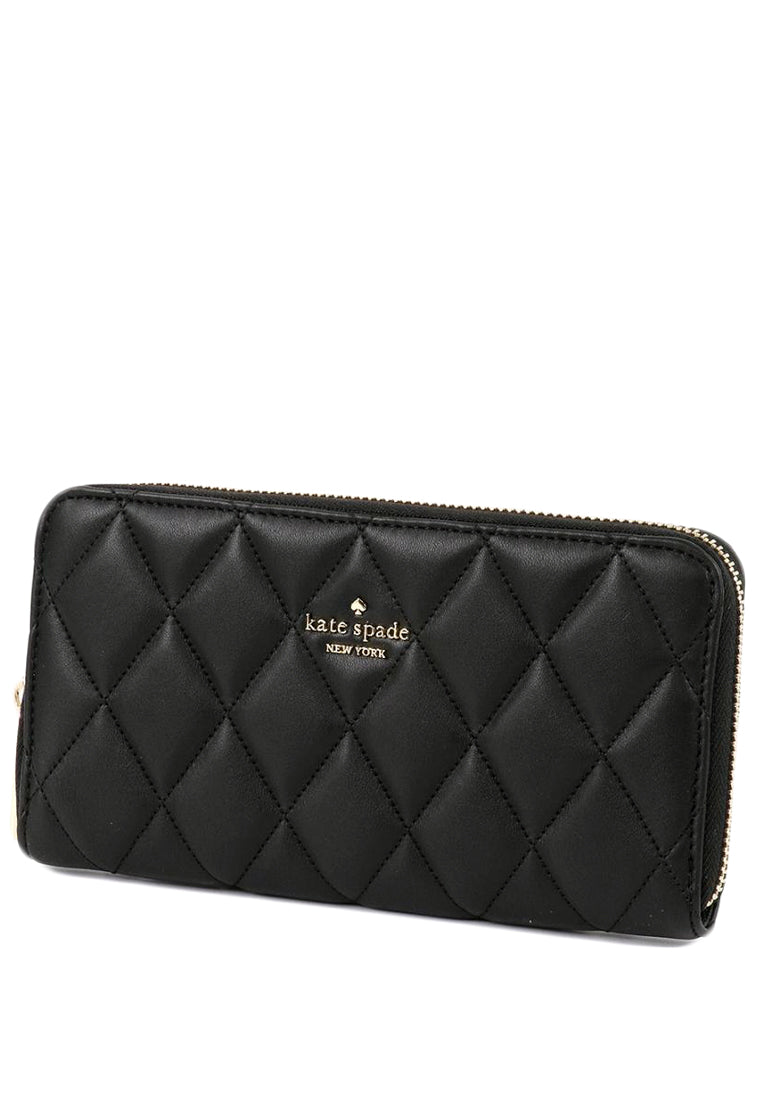 Kate Spade Carey Large Continental Wallet - Black