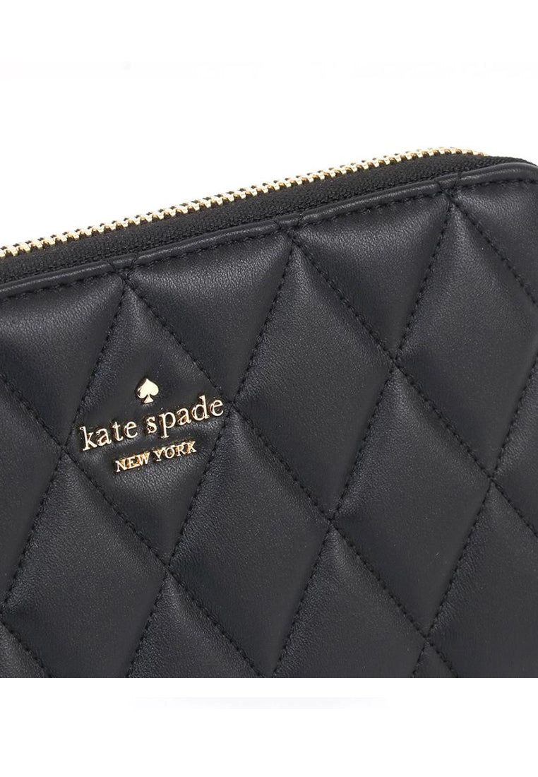 Kate Spade Carey Large Continental Wallet - Black