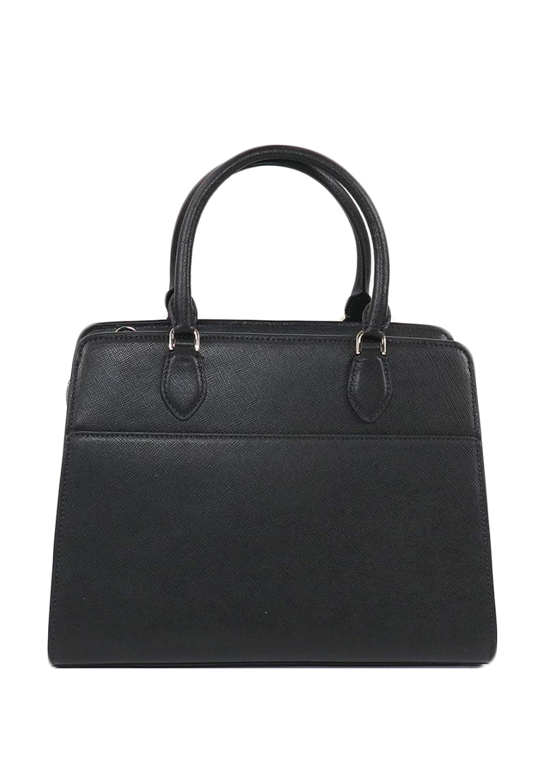 Kate Spade Madison Saffiano Leather Medium Satchel - Black