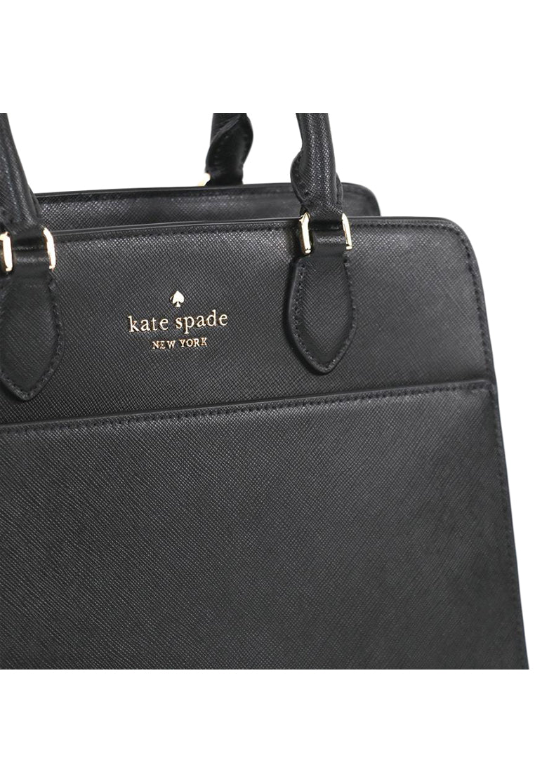 Kate Spade Madison Saffiano Leather Medium Satchel - Black