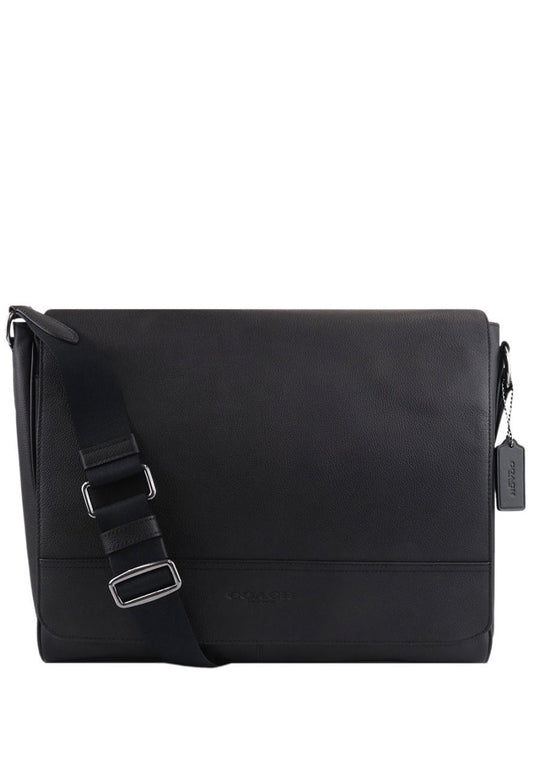 Coach Mens Houston Messenger - Black