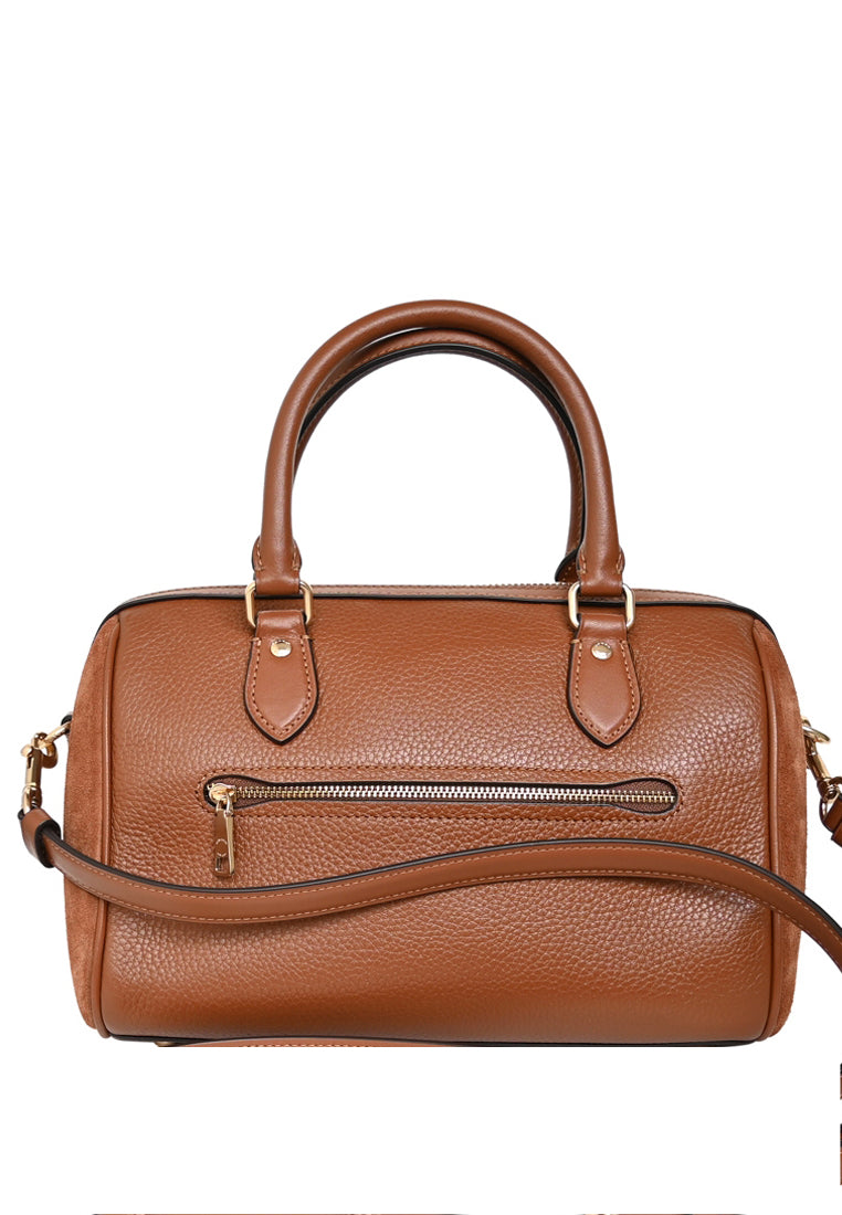 Coach Rowan Satchel - Redwood Brown