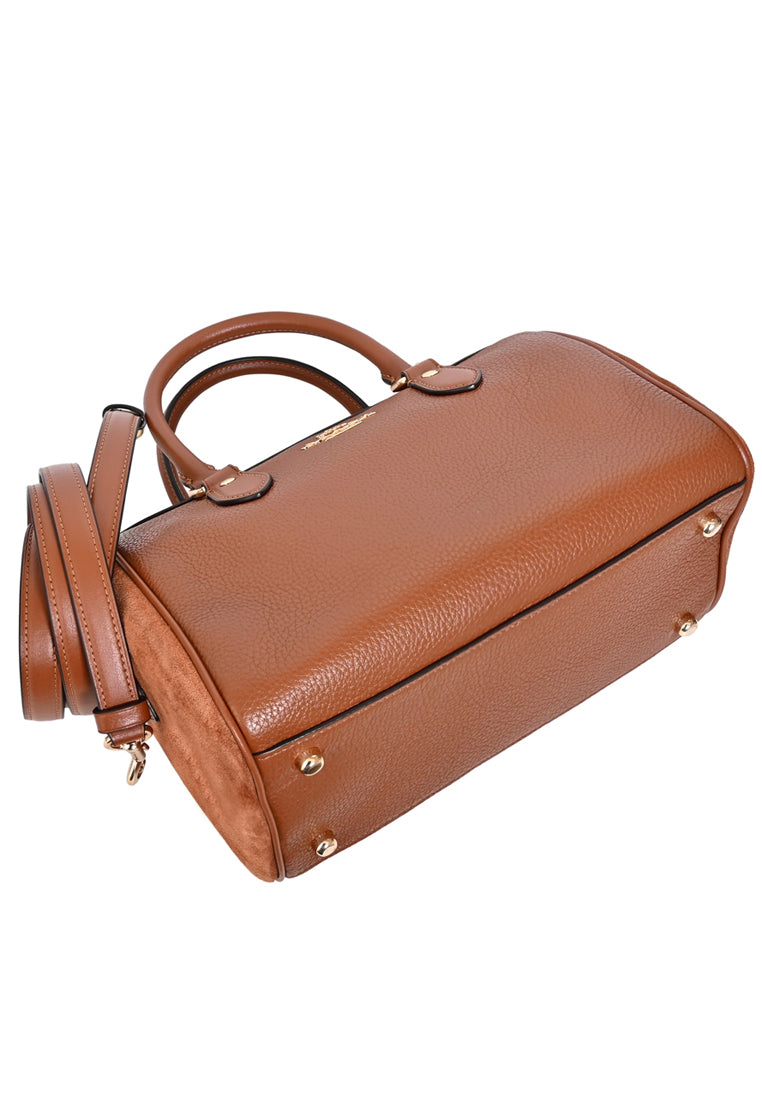 Coach Rowan Satchel - Redwood Brown