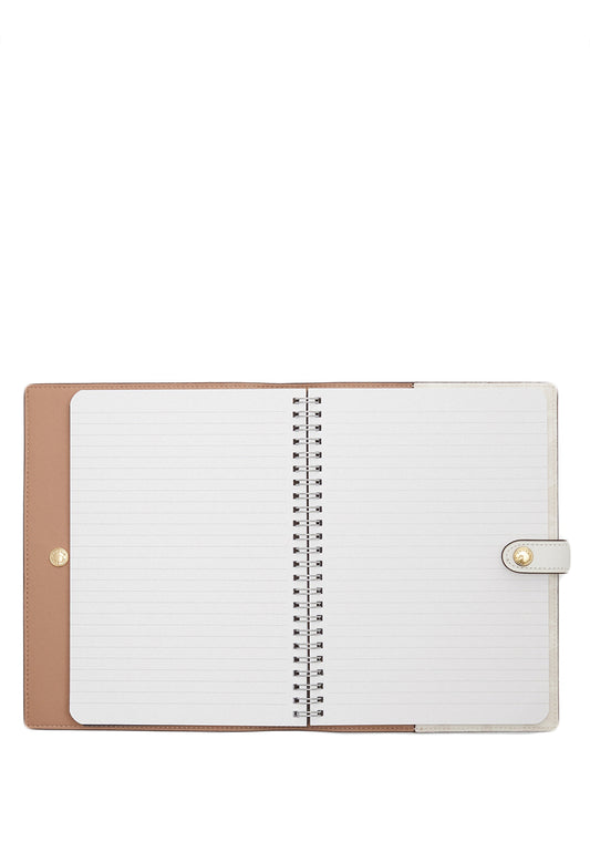 Coach Notebook With Creature Print - White