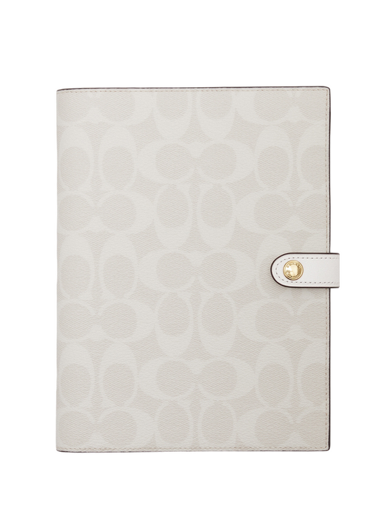 Coach Notebook With Creature Print - White