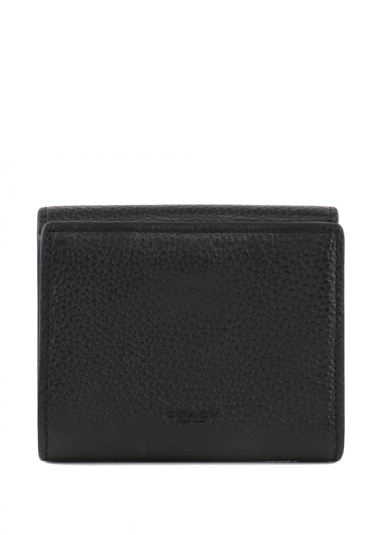 Coach Georgie Small Wallet In Signature Canvas - Dark Brown