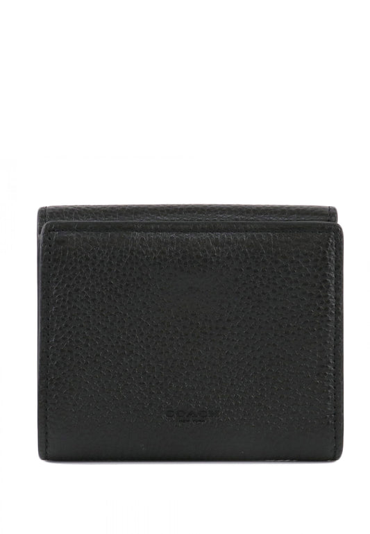 Coach Georgie Small Wallet In Signature Canvas - Dark Brown