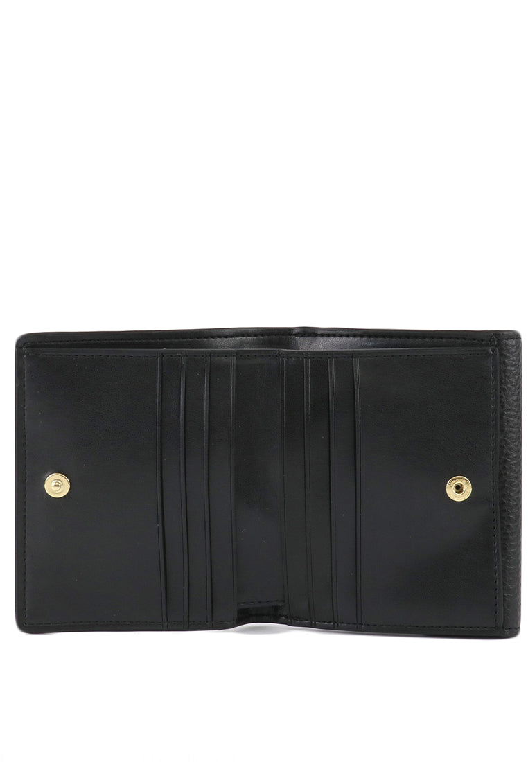 Coach Georgie Small Wallet In Signature Canvas - Dark Brown