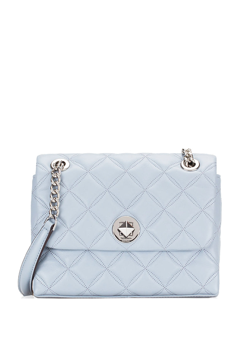 Kate Spade Natalia Small Flap Crossbody Bag - Light Blue