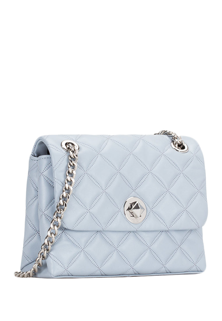 Kate Spade Natalia Small Flap Crossbody Bag - Light Blue