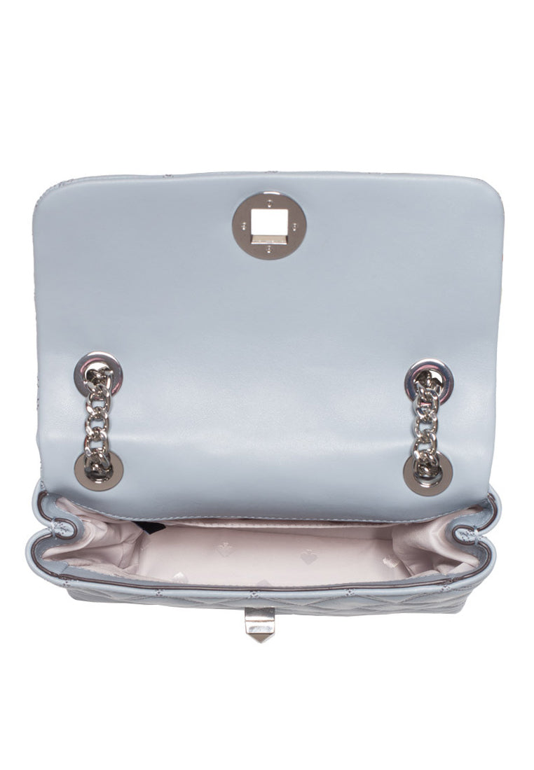 Kate Spade Natalia Small Flap Crossbody Bag - Light Blue