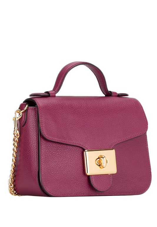 Coach Cassidy Top Handle Bag - Dark Berry